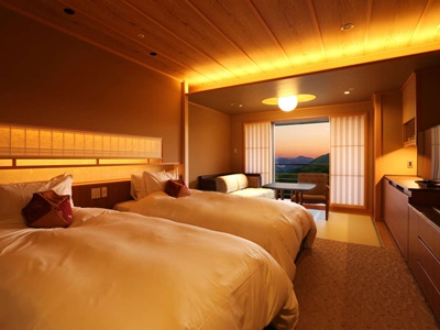 有馬温泉の高級旅館ランキング　第3位の客室の写真